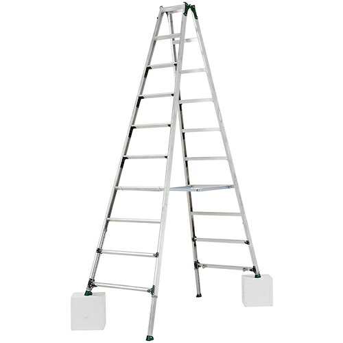 イチネンTASCO 伸縮脚付専用脚立 【品番：TA840PB-5】