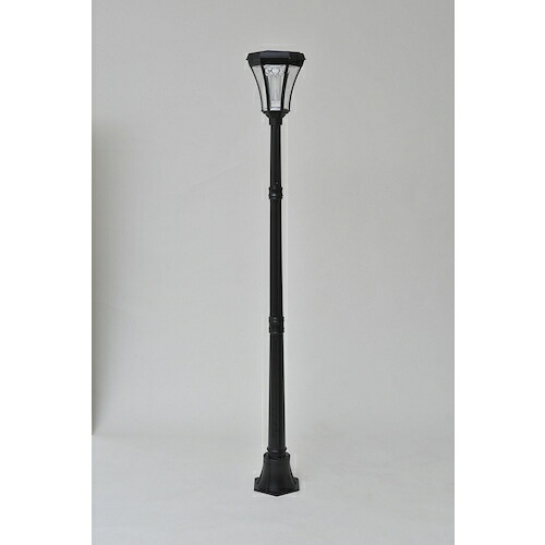 谷村商行為 ＴＡＳＳＣＯＭ ソーラーＬＥＤ街燈 黒いこと 【品番：TAN-S328-BK】