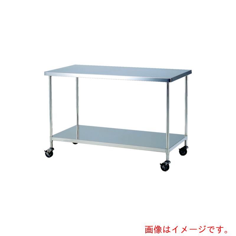 【別途送料あり】テックサス(TECHSUS) キャスター付ステンレス作業台 900x600 下部板棚 【品番:CWT-T9060D】|住設プロ 店