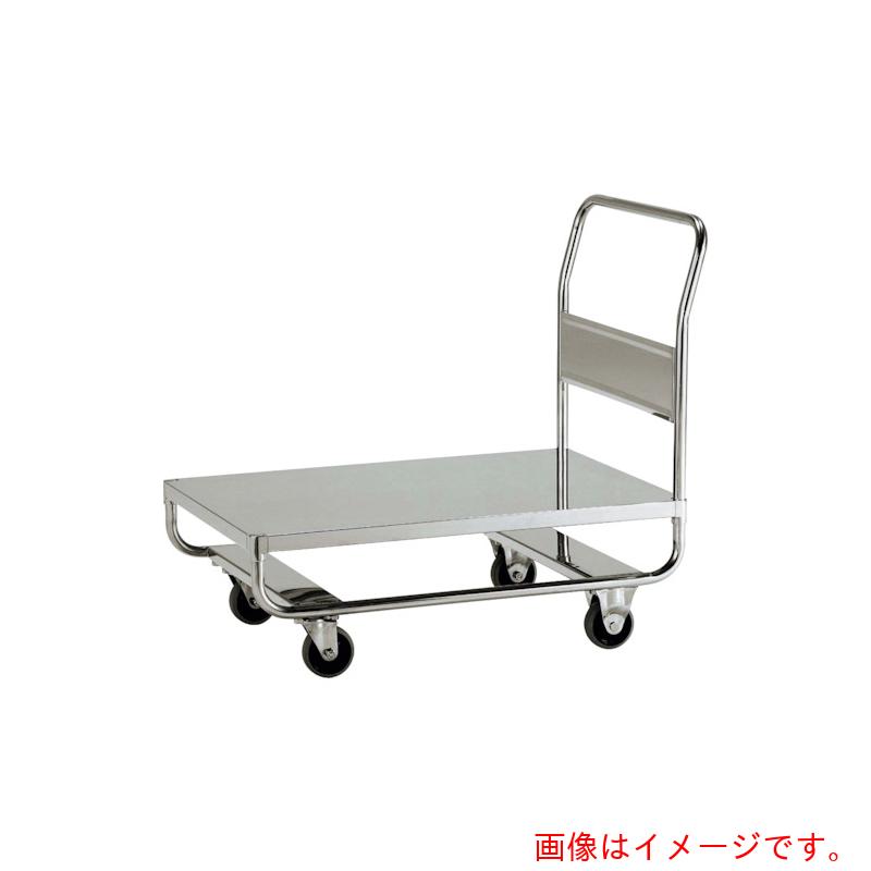 テックサス（TECHSUS）　１段高台車（フラットタイプ）　７５０Ｘ４５０　ＳＵＳφ１００ウレタン車　【品番：DN1-N7545D】