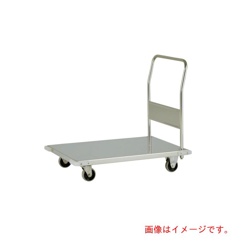 テックサス（TECHSUS）　ステンレス台車　７５０Ｘ４５０　ＳＵＳφ１００ウレタン車　【品番：LD-7545D】