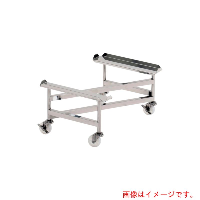 テックサス（TECHSUS）　ステンレスＺ型キャリー（ＳＵＳ７５φナイロン車２Ｊ２ＪＳ）　６８０&times;４１５&times;３００　【品番：PZ-40D-300H】｜住設プロ　店