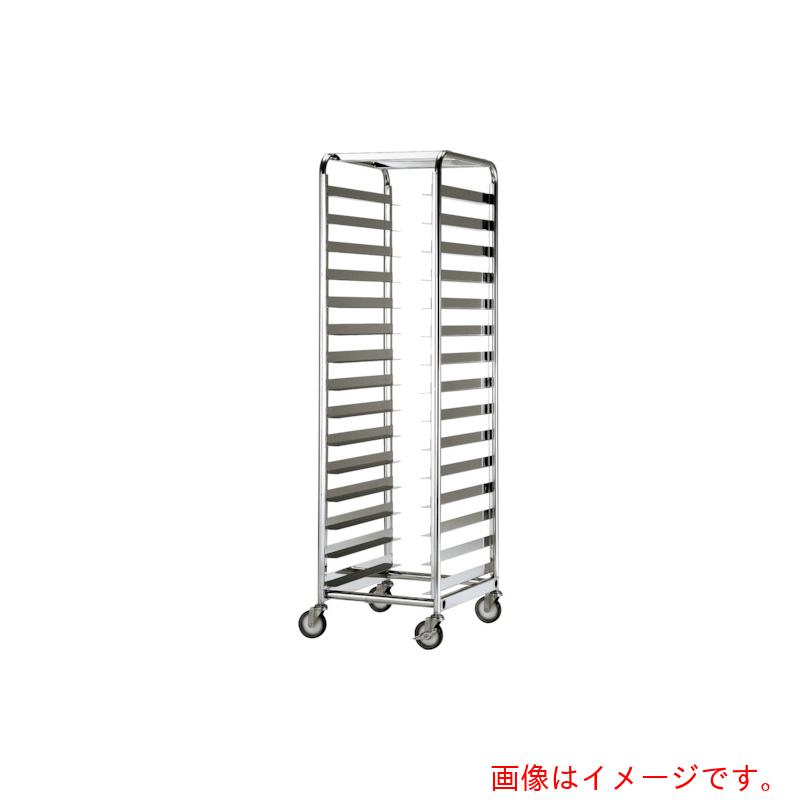 【別途貨物輸送あり】テックサス（TECHSUS） トレーラックカートＲＣ型 ＳＵＳφ１００ウレタン車 【品番：RC-2D-15L】