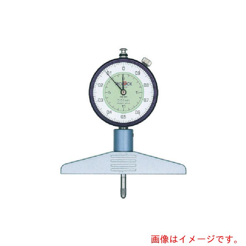 テクロック（TECLOCK）　ダイヤルデプスゲージ　測定範囲２３０ｍｍ　【品番：DM-224P】｜住設プロ　店