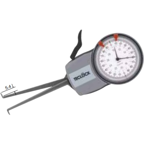 テクロック(TECLOCK) 内側ダイヤルキャリパゲージ 【品番:IM-821】|住設プロ 店