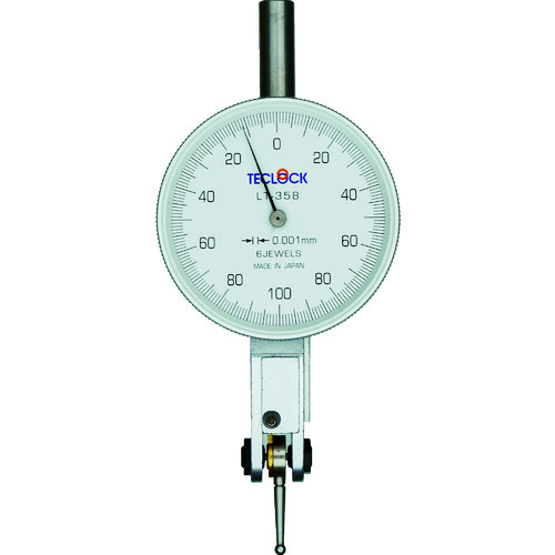 テクロック（TECLOCK）　レバーテスト　測定範囲０～０．２０ｍｍ　【品番：LT-358】