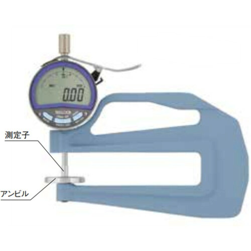 テクロック（TECLOCK）　定圧厚さ測定器　【品番：PF-16A】｜住設プロ　店