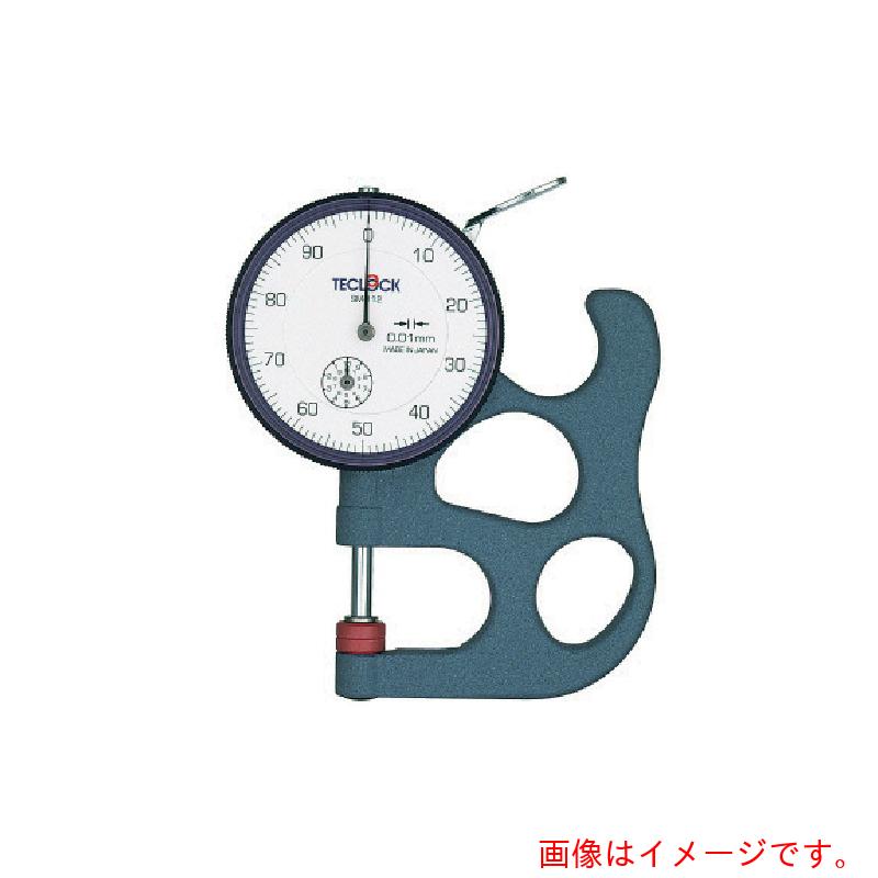 テクロック（TECLOCK） ダイヤルシックネスゲージ 価値づける活動の領域１０粍 【品番：SM-112-80G】
