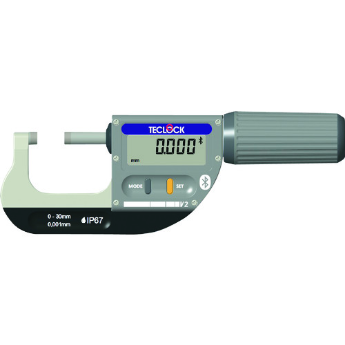 テクロック（TECLOCK）　Ｂｌｕｅｔｏｏｔｈデジタルマイクロメーター　０－３０　【品番：SSM-750】 137,280円