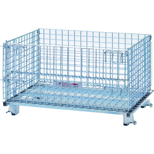 【別途送料あり】テイモー（TEIMO）　テイモーボックスパレット標準型　６５０×９００×６７０　１０００ＫＧ　【品番：609】