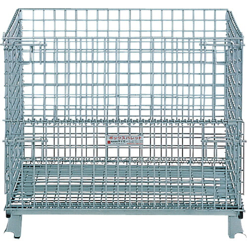 【別途送料あり】テイモー（TEIMO）　ボックスパレット標準型　８００×１０００×８５０　１５００ｋｇ　【品番：810】