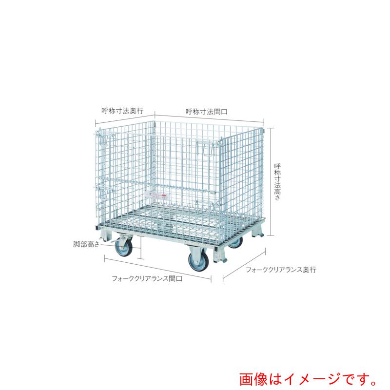 テイモー（TEIMO）　ボックスパレットゴム車輪付き　Ｃ－５０８　【品番：C-508】