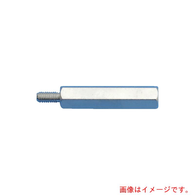 テイシン電機（T.SIN）　黄銅スペーサー　ＳＢＢ－Ｍ３　オス－メス　１００個入　ネジ径Ｍ３　全長３０　【品番：SBB-330-E】