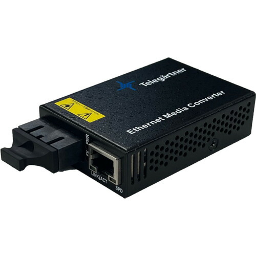 日本テレガートナー　ＴＭＣ－３０２ＴＲＳＣ－ＳＭ５０　メディアコンバータ　１Ｇｂｐｓ／ＳＭ／２Ｃ／ＳＣ／５０ｋｍ　【品番：MC0302C0160】
