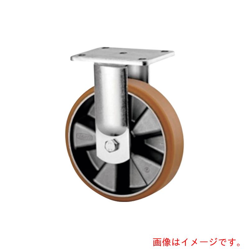 テンテキャスター(TENTE) 重荷重用高性能旋回キャスター“DELTA”(ウレタン車輪) φ160 固定式(JIS規格品) 固定式 【品番:9688ITP160P60 CONVEX】|住設プロ 店
