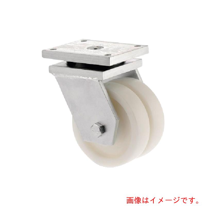 テンテキャスター（TENTE）　超重荷重用双輪キャスター”ＯＭＩＫＲＯＮ　ＴＷＩＮ”（ナイロン車）　φ１００　自在式　【品番：9950TOP100P65】