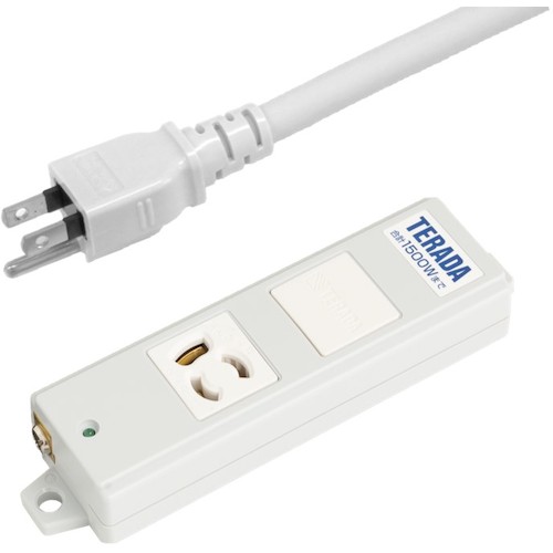 TERADA　ОＡタップ　１口　【品番：XYU155W】