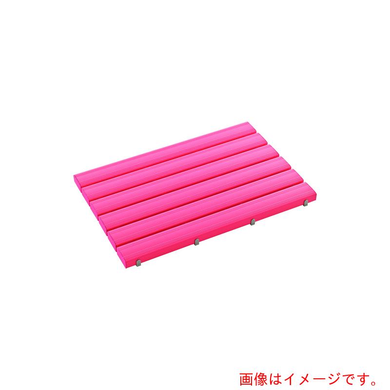 テラモト　抗菌安全スノコ（完成品）６００×９００ｍｍ　ピンク　【品番：MR-093-341-5】