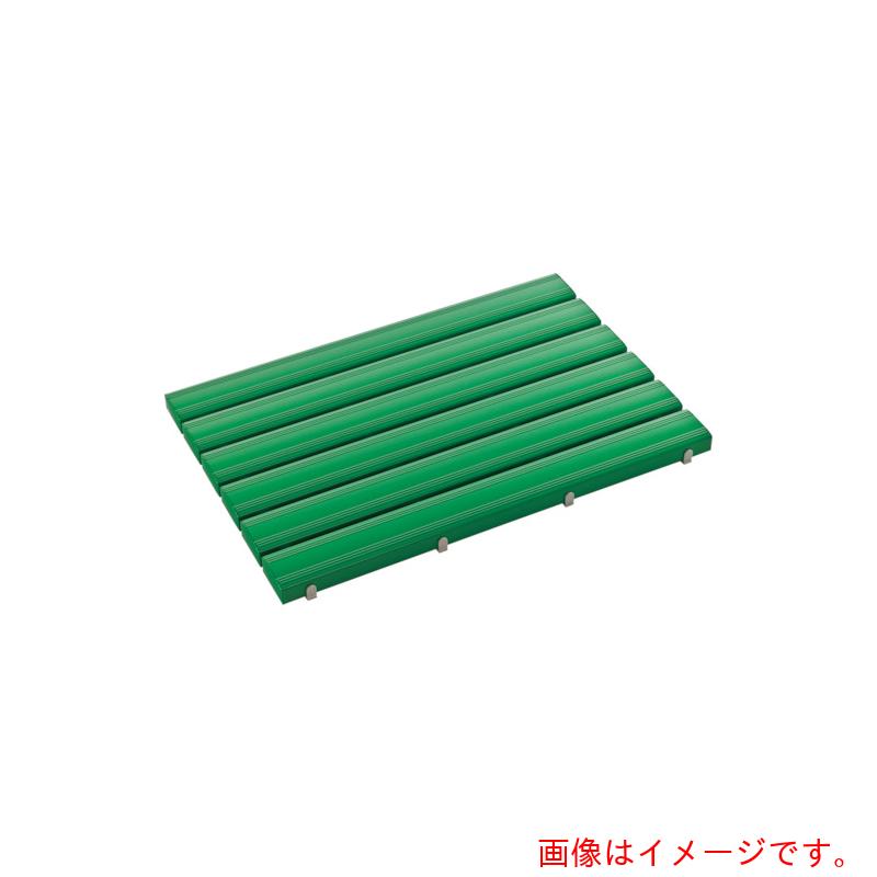 【別途送料あり】テラモト 抗菌安全スノコ（完成品）６００×１８００ｍｍ 緑 【品番：MR-093-345-1】
