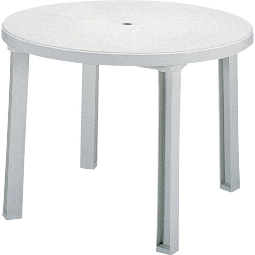 【別途貨物輸送あり】テラモト 庭園 エコンテーブル 【品番：MZ-595-201-8】