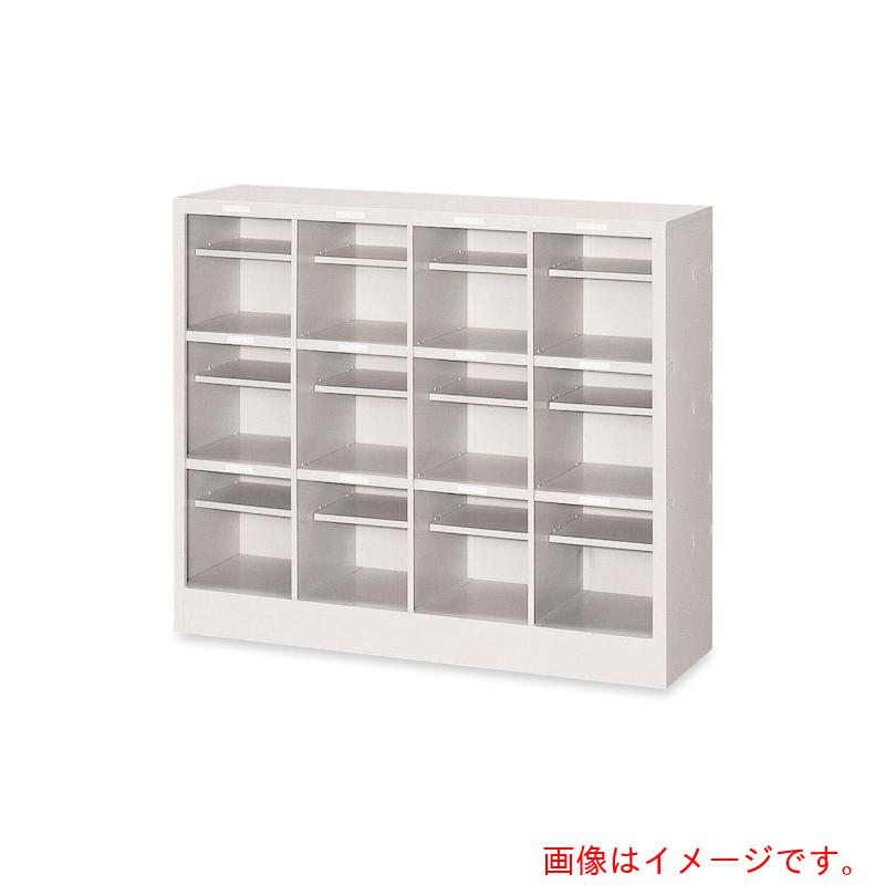 【別途貨物輸送あり】テラモト シューズロッカー 明けっ広げ手合いＮＰＳ２４（中棚付） 【品番：OT4971240】