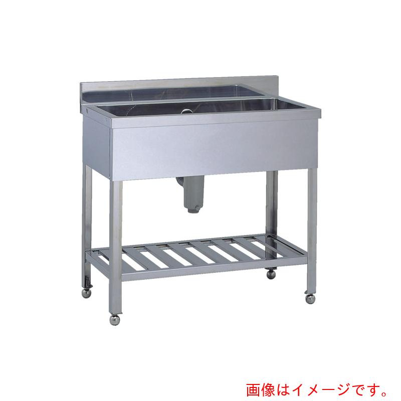 【別途送料あり】テラオカ　１Ｓ６０&minus;６０Ｓステンレス製１槽シンク奥行６００ｍｍＳＵＳ３０４　【品番：10-1104-30】｜住設プロ　店