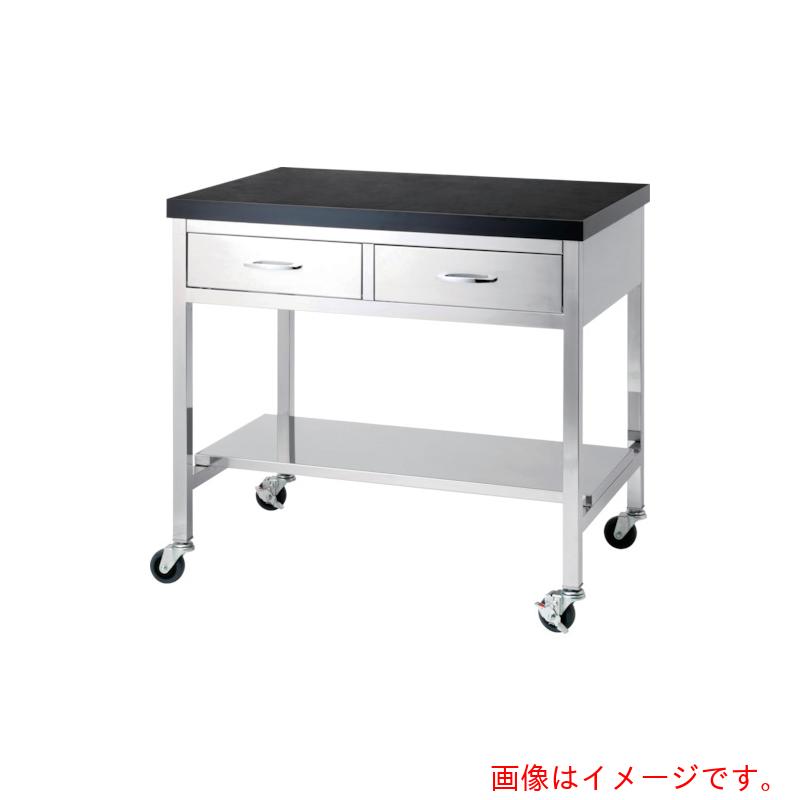 【別途送料あり】テラオカ　アネックス　メラミン天板作業台　ＹＭＳ－１５０（片面引出付）　【品番：10-1703-52】