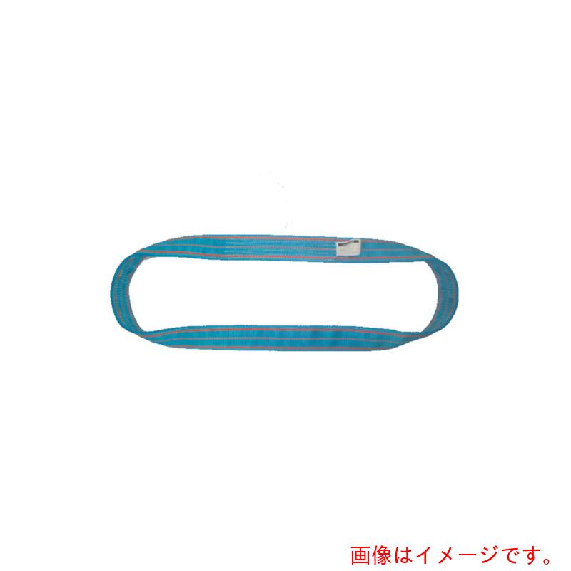 【別途送料あり】テザック（TESAC）　ブルースリング（ＪＩＳ３等級・エンドレス形）荷重１２．５ｔ全長３．７５ｍ　【品番：3N200X3.75】