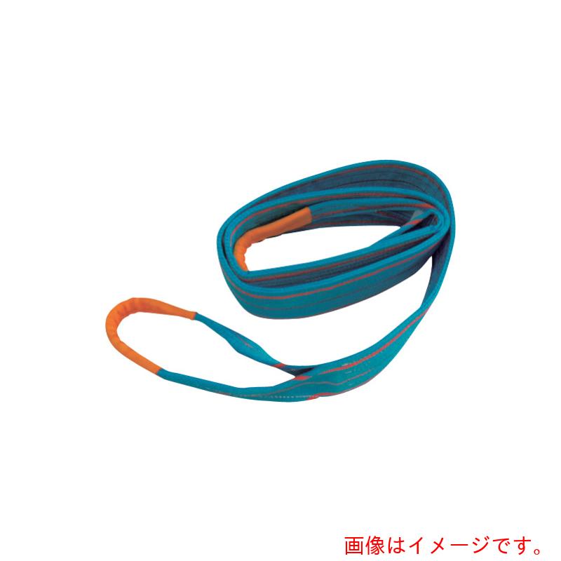 【別途送料あり】テザック(TESAC) ブルースリング(JIS4等級・両端アイ形)荷重10.0t 全長8.5m 【品番:4E250X8.5】|住設プロ 店