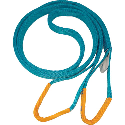 【別途送料あり】テザック(TESAC) ブルースリング(JIS4等級・両端アイ形)荷重1.0t 全長7.5m 【品番:4E25X7.5】|住設プロ 店