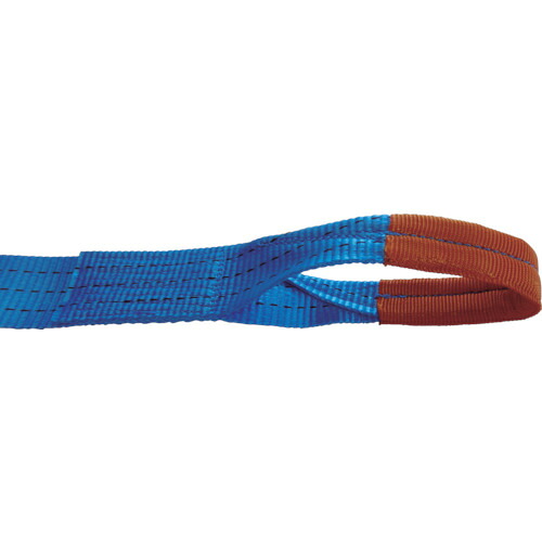 テザック（TESAC） ラッシングベルト（三尺帯荷締機）ラチェットバックル式アイタイプ 【品番：R30E010-050A】