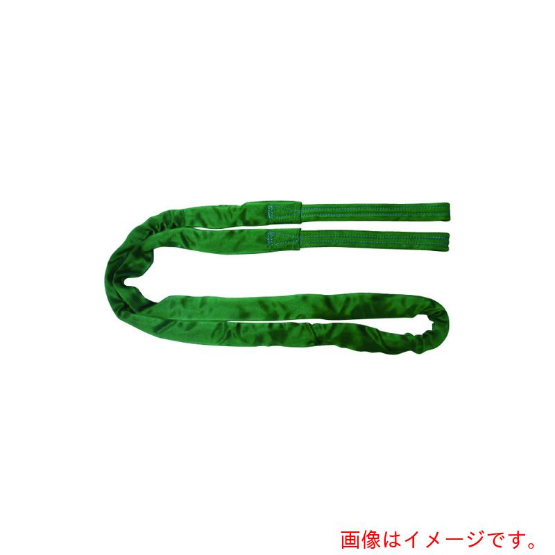【別途送料あり】テザック（TESAC）　ブルースリングソフトＥ形（両端アイタイプ）荷重２ｔ　全長５ｍ（ＪＩＳ規格品）　【品番：TBSE2.0TX5M】