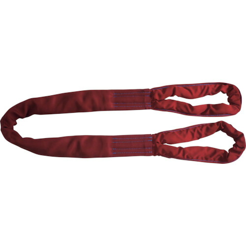【別途送料あり】テザック（TESAC）　ブルースリングソフトＥ形（両端アイタイプ）５ｔ用×１．５ｍ（ＪＩＳ規格品）　【品番：TBSE5.0TX1.5M】