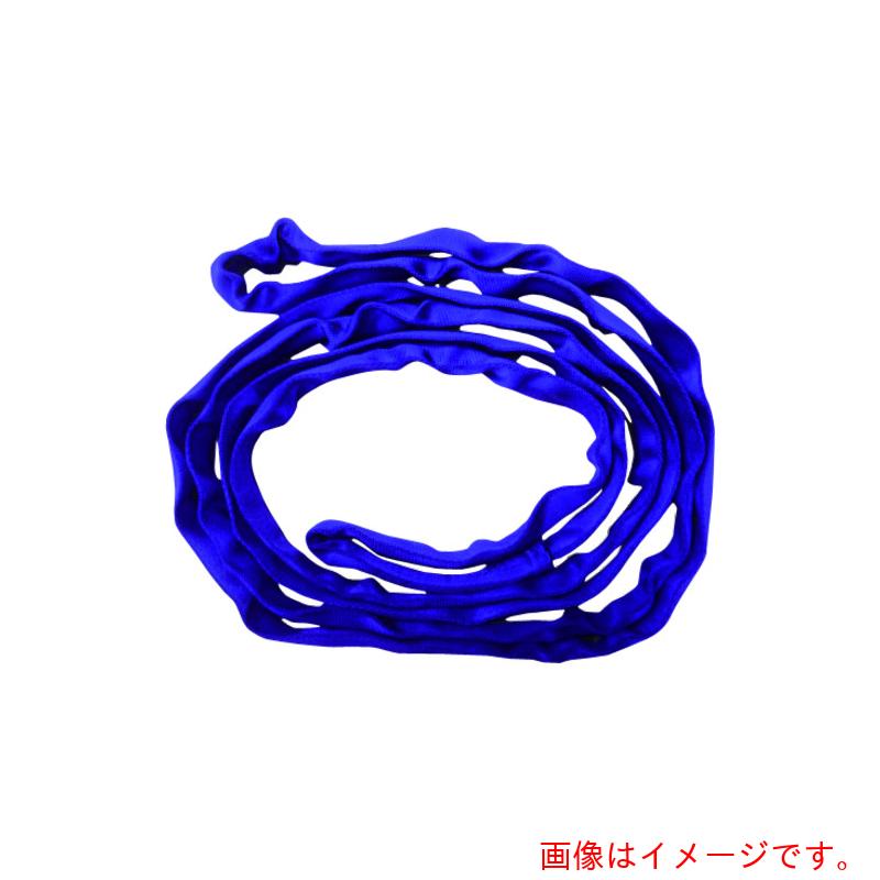 【別途送料あり】テザック（TESAC）　ブルースリングソフトＮ形（エンドレスタイプ）荷重１ｔ　全長４ｍ（ＪＩＳ規格品）　【品番：TBSN1.0TX4M】