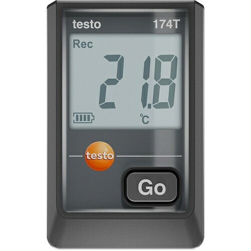 テストー（testo） 体温資料ロガー（ＵＳＢ） ｔｅｓｔｏ １７４Ｔ（黒） 【品番：0572 1740 02】