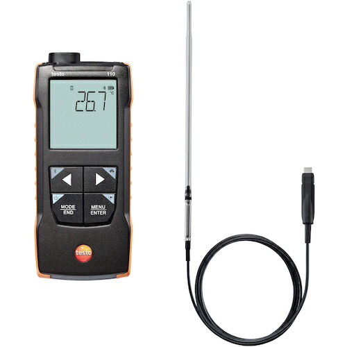 テストー（testo）　ｔｅｓｔｏ　１１０　ラボ用温度計セット　【品番：TESTO 110 LABORATORY SET】