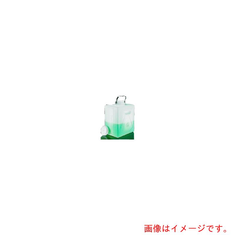 東京硝子器械 TGK 角型瓶カーボーイ ハンドル付 HDPE 20L 【品番:656-22-04-36】|住設プロ 店