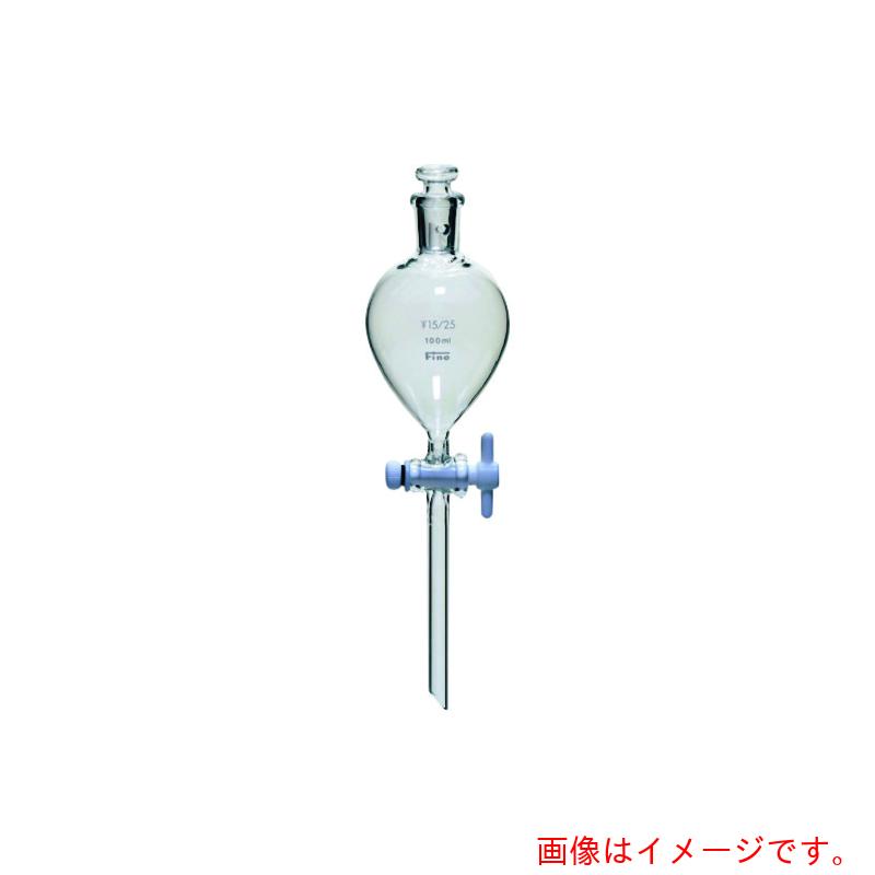 東京硝子器械　ＴＧＫ　透明摺合球形分液ロート　平栓　３００ｍＬ　１９／３８　【品番：079-13-70-12】｜住設プロ　店