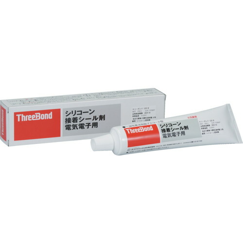スリーボンド（ThreeBond）　接着・シール・ポッティング剤　ＴＢ１２２５Ｂ　放熱シリコーン接着工業用シール剤　白色　２５０ｇ　電気接点障害対策品（１２２５ＢＨ）　【品番：TB1225B】