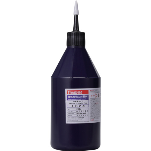 【別途送料あり】スリーボンド（ThreeBond）　嫌気性接着剤　ＴＢ１３２４　ねじゆるみ止め剤　ネジロック　中強度・中粘度タイプ　２５０ｇ（１３２４ＡＢ）　【品番：TB1324-250】