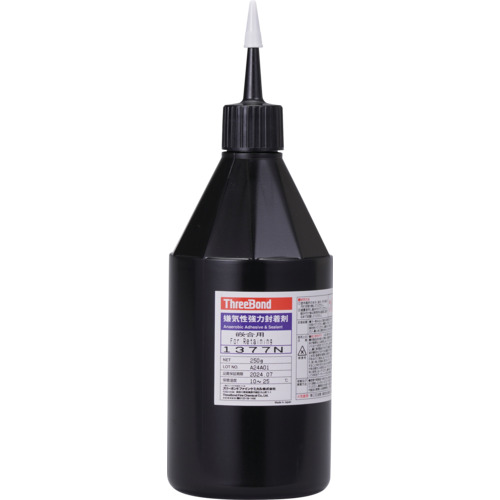 【別途送料あり】スリーボンド（ThreeBond）　嫌気性接着剤　ＴＢ１３７７Ｎ　ねじゆるみ止め剤　ネジロック　高強度・速硬化タイプ　２５０ｇ（１３７７ＮＢ）　【品番：TB1377N-250】