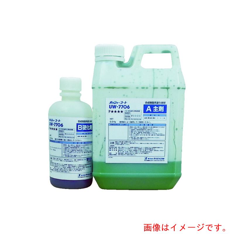 タイムケミカル（TC）　オッシャーコート　コンクリート凹凸補修剤　６Ｋｇセット　Ｃ４８グリーン　【品番：UW-7706-C48】｜住設プロ　店