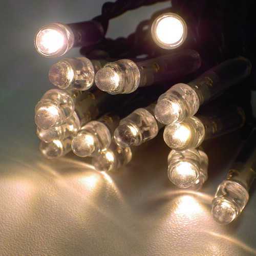 トライト（tlight）　ＬＥＤイルミネーション　シャンパンゴールド（砲弾型）　【品番：NSBD1-100-100P/1】