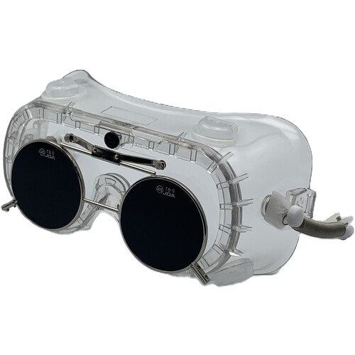 トーアボージン　遮光めがね付きゴーグル　４０１０ＦＵＣＳＢ　ＴＢ９　【品番：4010FUCSB TB9】