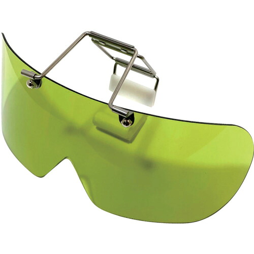 トーアボージン 安全帽滑りだし形遮光めがね ＡＳ３７６ ＩＲ１．７ 【品番：AS376 IR1.7】