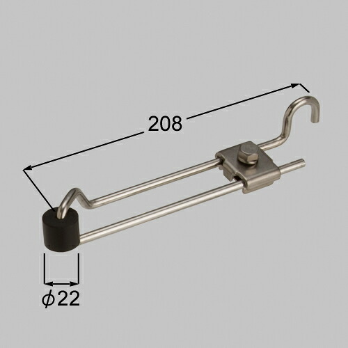 LIXIL（TOEX）　オーバードア 接地ストッパー（右）手動タイプ（標準）　【品番：KNF01060A】