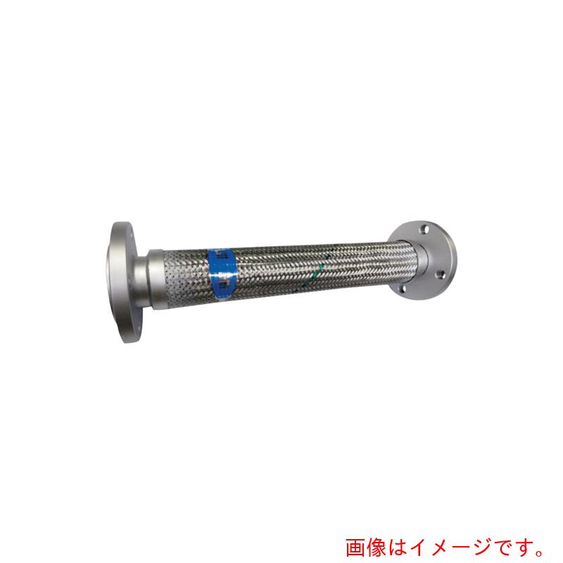 トーフレ(TOFLE) TF 消防法フレキ 高圧1層ベローズ SUS316L JIS10K(SS400) 40AX500L 【品番:TF-14000-40-500】|住設プロ 店