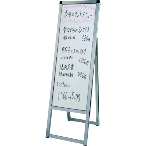 【別途送料あり】常磐精工（TOKISEI）　バリウススタンド看板　ホワイトボードタイプ　Ａ３縦縦片面　【品番：VASKWBA3TTK】
