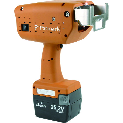 ★【別途貨物輸送あり】トーチョーマーキングシステムズ 目じるし機 Ｐａｔｍａｒｋ 蓄電池仕掛ける オレンジ色 【品番：PM-BA-OR】
