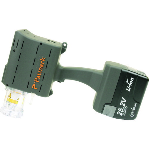 【別途送料あり】トーチョーマーキングシステムズ　刻印機　Ｐａｔｍａｒｋ－ｍｉｎｉ　バッテリーセット　ブラック　【品番：PM-MINI-BA-BK】